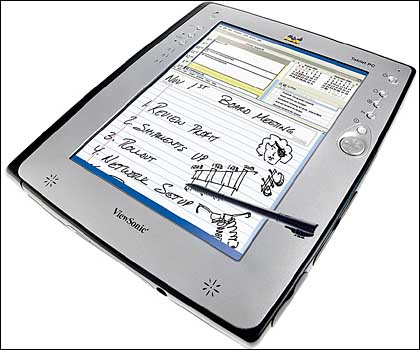 Bild eines Tablet PCs